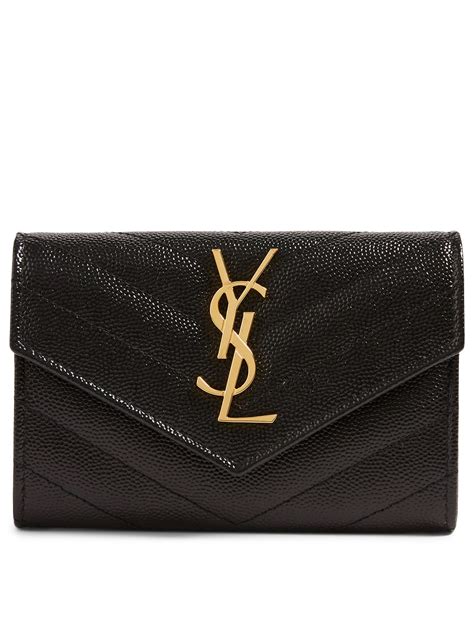 ysl beige wallet|ysl monogram wallet price.